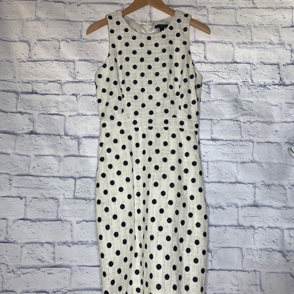 J. Crew White Sheath Dress